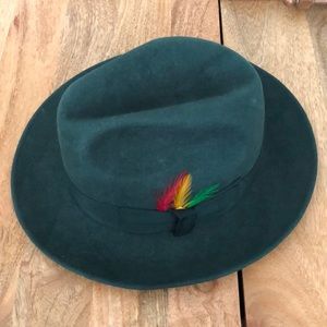 Alberto Celini Green Fedora
